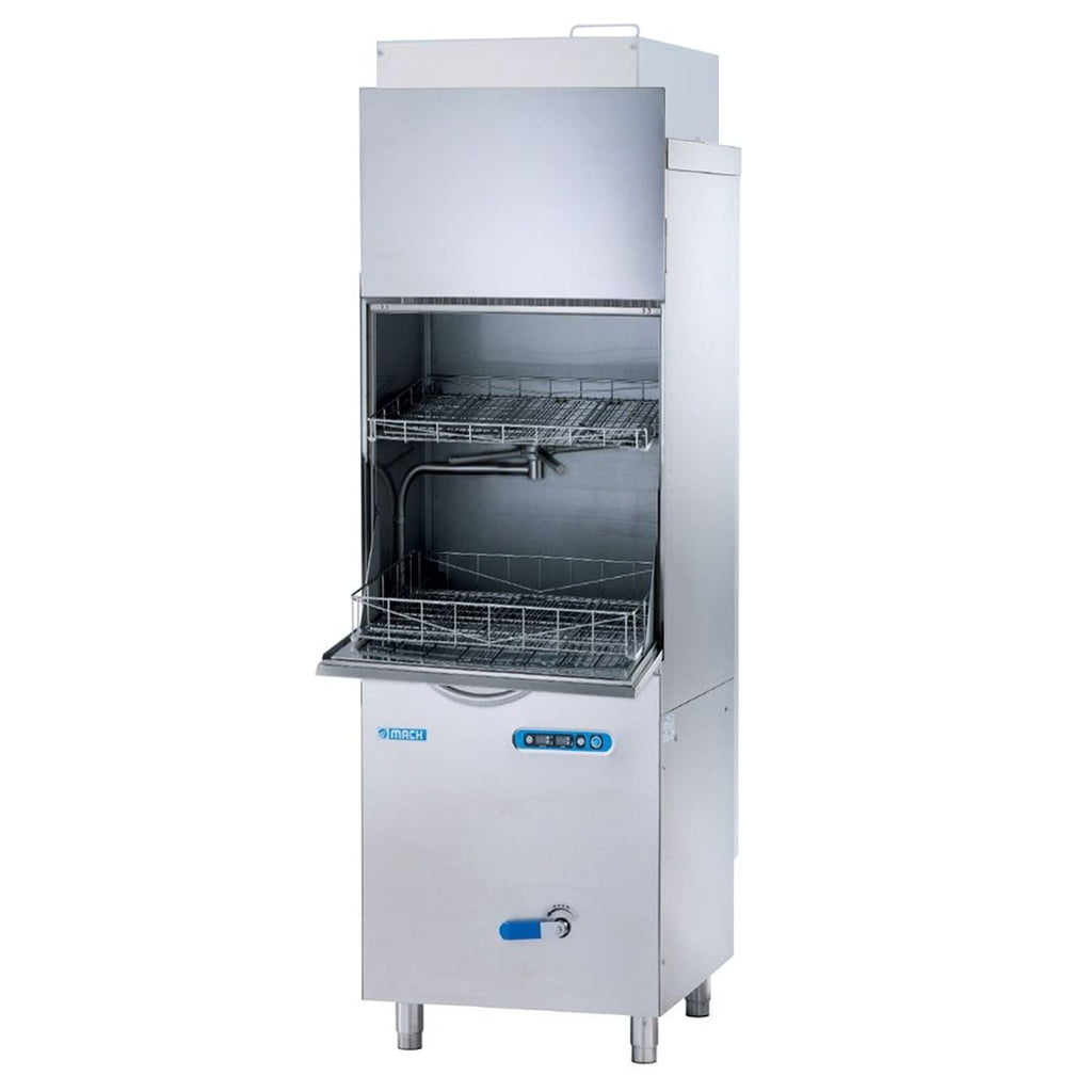 Mach UT855.13ADRV | Signature Line Professional Twin Washing | Level Front Loading Utensil Pot Washer | 550 x 690 and 550 x 650 Baskets