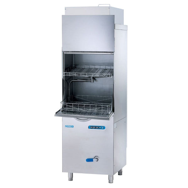Mach UT855.13ADRV | Signature Line Professional Twin Washing | Level Front Loading Utensil Pot Washer | 550 x 690 and 550 x 650 Baskets