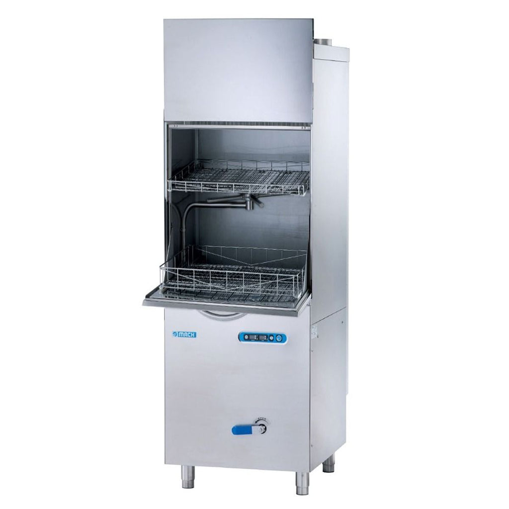 Mach UT855.13AD | Signature Line Professional Twin Washing Level | Front Loading Utensil Pot Washer | 550 x 690 and 550 x 650 Baskets