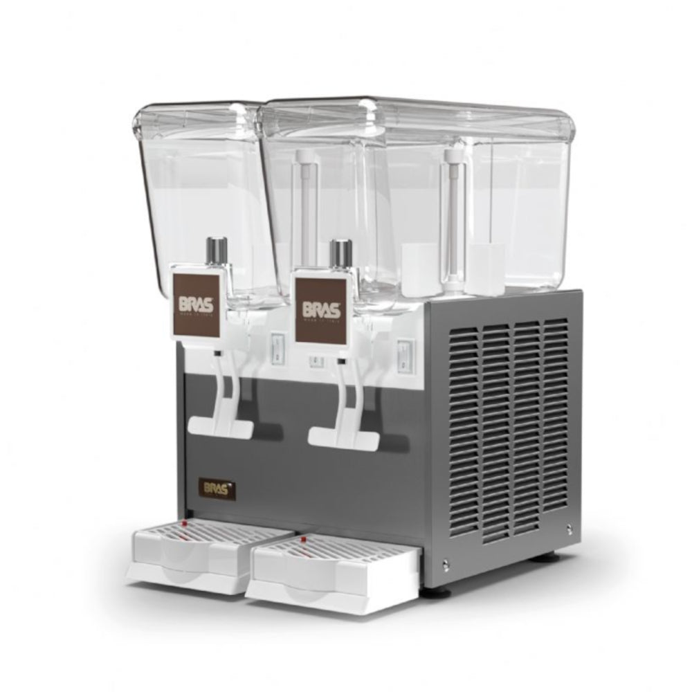 BRAS Maestrale 2AA 12 | Cold Drink Dispenser | 2 x 12L | Twin Bowl