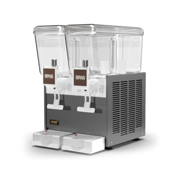 BRAS Maestrale 2AA 12 | Cold Drink Dispenser | 2 x 12L | Twin Bowl