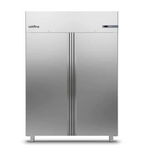 Coldline A140/2N|Double Door Upright Master Cabinet Fridge 1400Lt