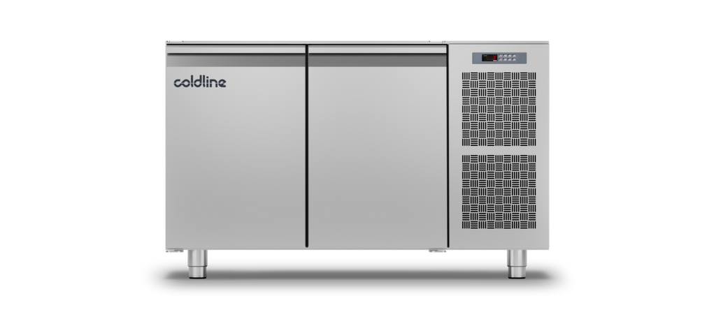 Coldline TS13/1B|2 Door Master Counter Freezer with no worktop -15°-22°C