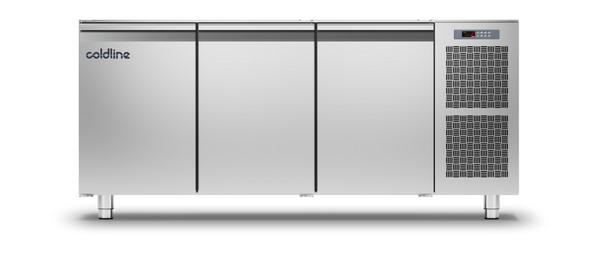 Coldline TS17/1M|3 Door Master Counter with no worktop -2°+8°C