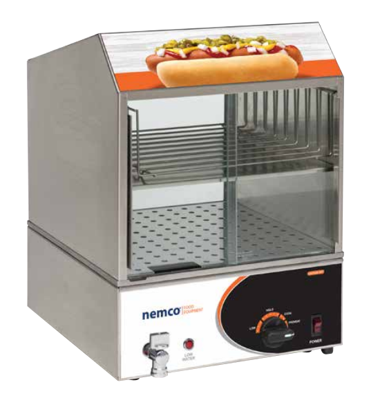 Meris NME-8300-230 | Hot Dog Steamer | Hot Dog Warmer | Food Steamer