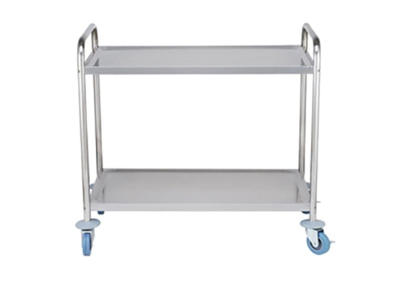 Modular Systems YC-102 | Stainless Steel Trolley | with 2 Shelves