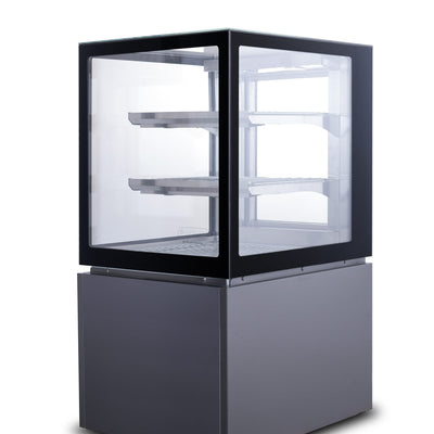 Anvil NDHV3720 I 600mm I Hot Food Display I Countertop Display Case I 3 Tier I Square Glass I Food Display Showcase