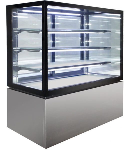 Cold Food Dislay, Anvil, NDSV4720, 4 Tier, Square Glass