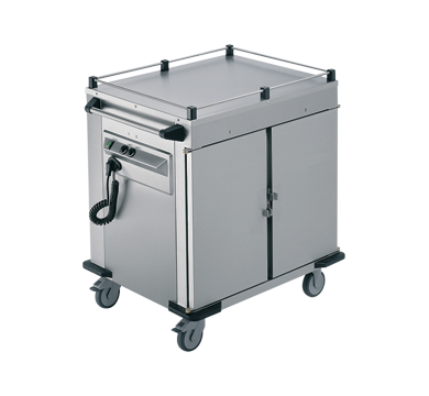 Rieber NORM-II-0 | 2 x Heated Cabinets Mobile Food Transport Trolley