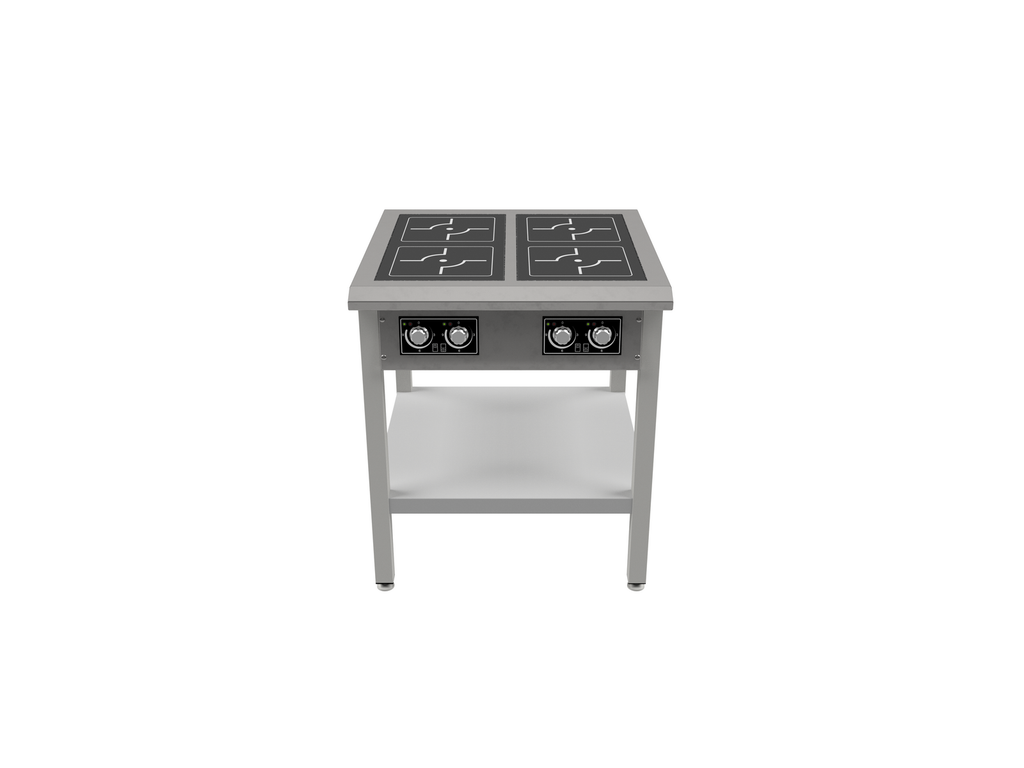 Skanos Norqi 04R 4 Zone Round Induction Cooktop