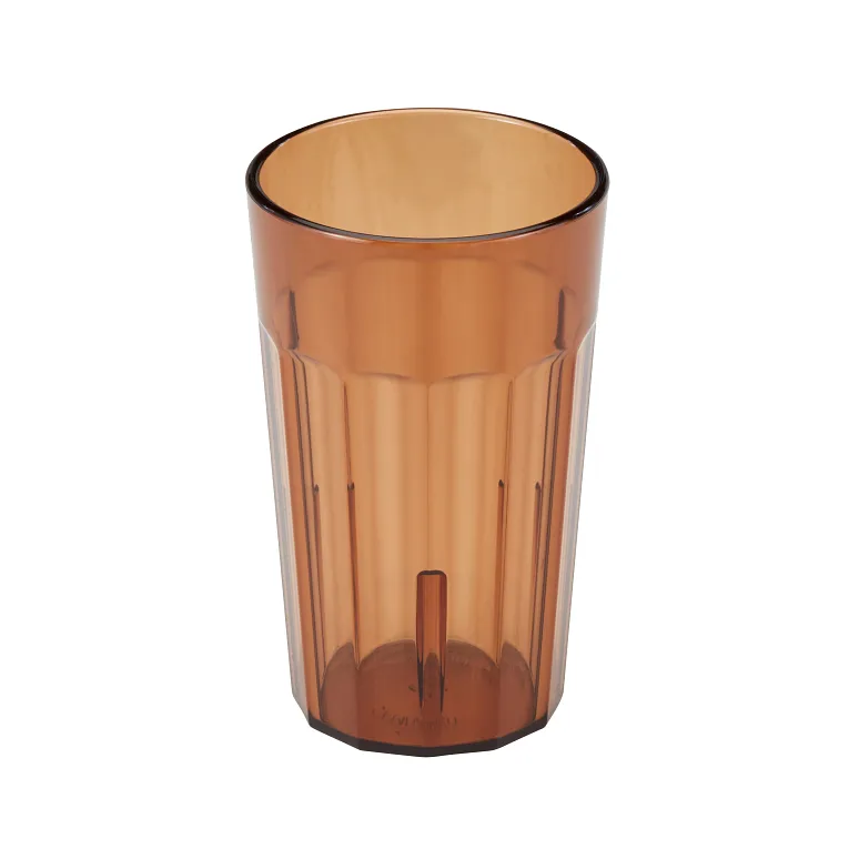 Cambro NT10153 I Newport Tumblers - 300 mL I Amber I Case of 36