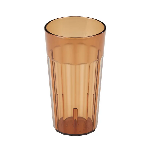 Cambro NT16153 I Newport Tumblers - 485 mL I Amber I Case of 36