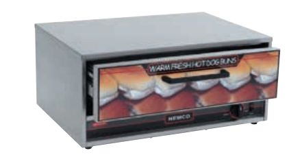 Nemco NME-8027-BW-230 I Nemco Hot Dog Steamer I Hot Dog Warmer Machine