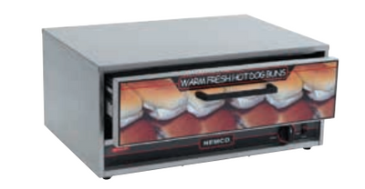 Nemco NME-8027-BW-230 I Nemco Hot Dog Steamer I Hot Dog Warmer Machine