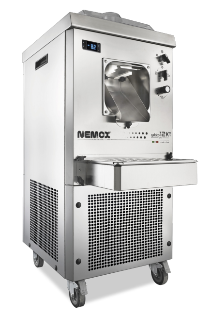 Nemox GELATO 12K ST I-GREEN I Standing Fridge Freezer I Commercial Ice Cream Machine I Gelato Batch Freezer I Batch Freezer I Ice Cream Machine