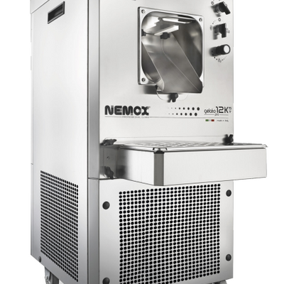 Nemox GELATO 12K ST I-GREEN I Standing Fridge Freezer I Commercial Ice Cream Machine I Gelato Batch Freezer I Batch Freezer I Ice Cream Machine