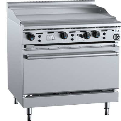 B+S Black Series OV-GRP9 Combination Oven with 900mm Grill Plate