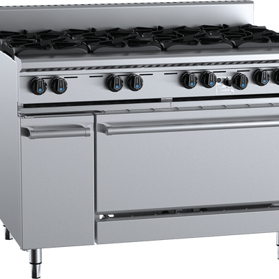 B+S Black Series OV-SB8 Eight Burner Oven