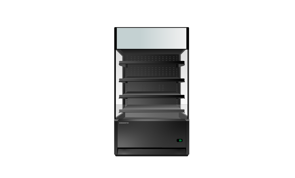 SKOPE OD1100N.HS.FM OpenDeck Grab & Go Fridge | Full Height Impulse Merchandiser