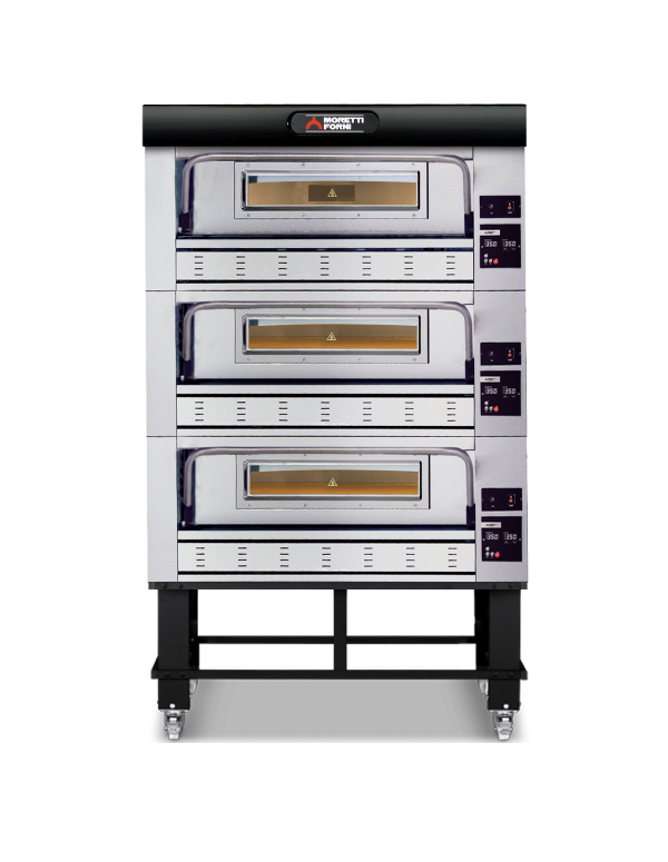 Moretti COMP P110G A/3/S Series P110G I 3 Deck Oven I on Stand I 690kg