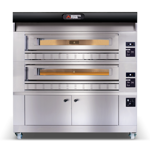Moretti COMP P150G A/2 Series P150G I Double Deck Pizza Oven I Prover I 766kg