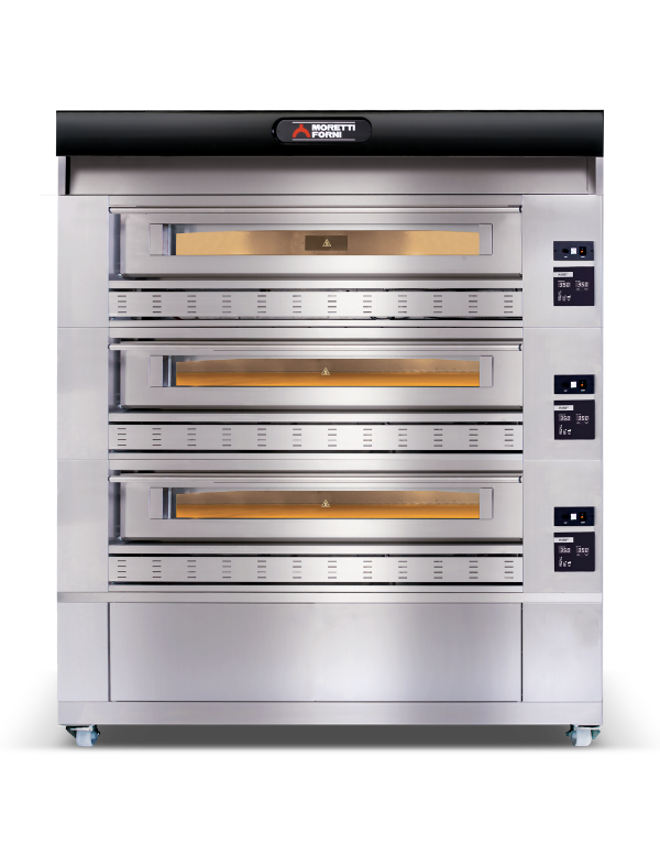 Moretti COMP P150G A/3 Series P150G I 3 Deck Oven I on Stand I 1013kg