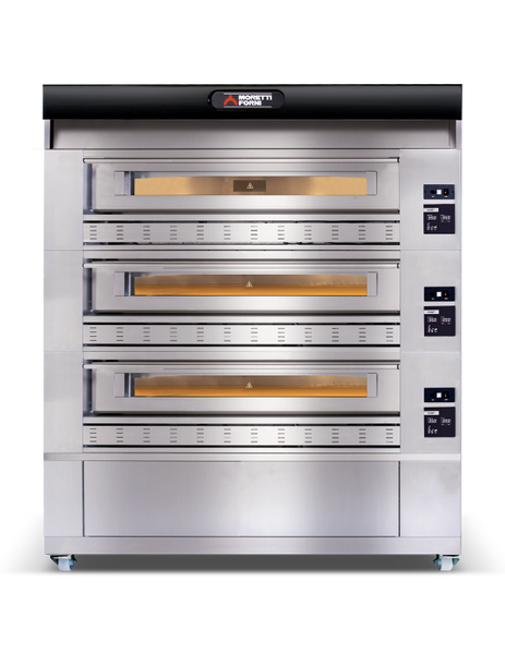 Moretti COMP P150G A/3 Series P150G I 3 Deck Oven I on Stand I 1013kg