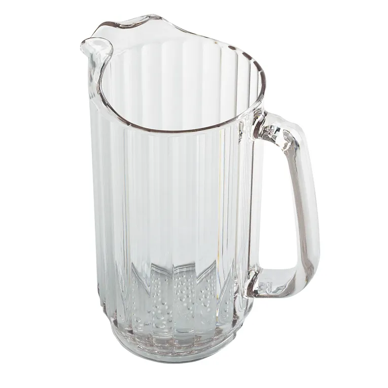 Cambro P480CW135 I Camwear Polycarbonate Pitcher I 1.4 L I Clear I Case of 6