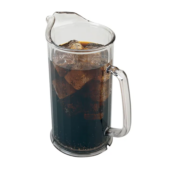 Cambro P60CW135 I Camwear Polycarbonate Pitcher I 1.8 L I Clear I Case of 6