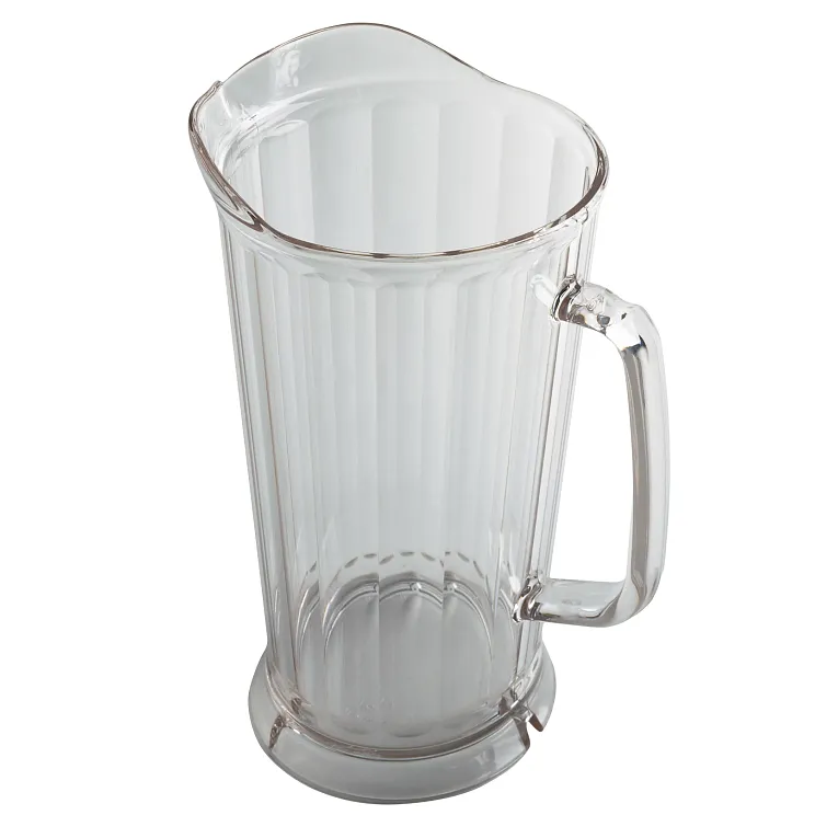 Cambro P64CW135 I Camwear Polycarbonate Pitcher I 1.9 L I Clear I Case of 6
