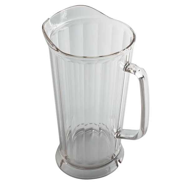 Cambro P64CW135 I Camwear Polycarbonate Pitcher I 1.9 L I Clear I Case of 6