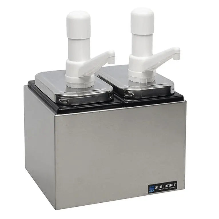 San Jamar P9712 | Condiment Pump Service Centers | 2 Well