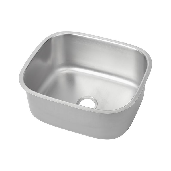 3monkeez PB20 Pressed Stainless Steel Sink Bowl, 450x380x200