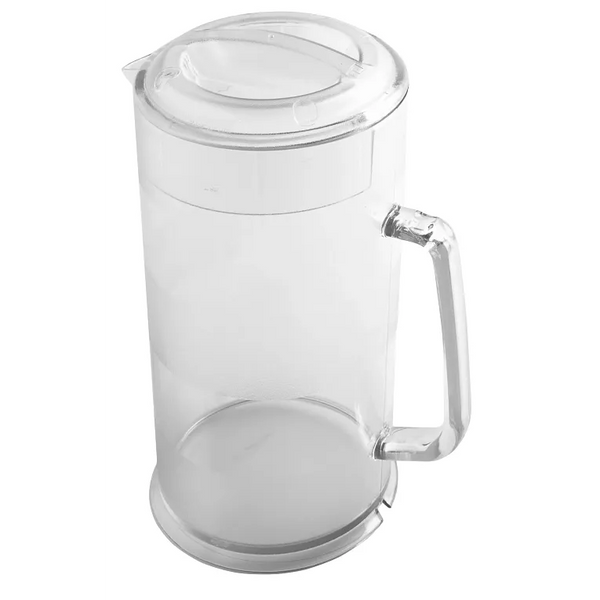 Cambro PC64CW135 I Camwear Polycarbonate Covered Pitcher I 1.9 L I Clear I Case of 6