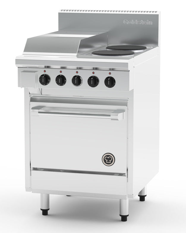 Goldstein PE12G2S20FF-X | Electric Oven Ranges | 20” Fan Forced Oven | Static Oven