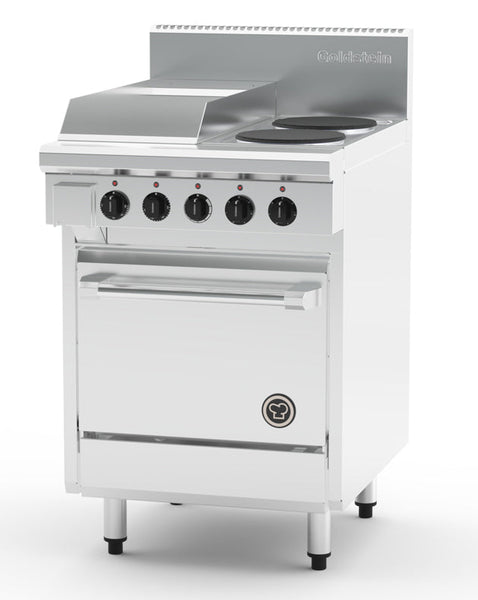 Goldstein PE12G2S20FF-X | Electric Oven Ranges | 20” Fan Forced Oven | Static Oven