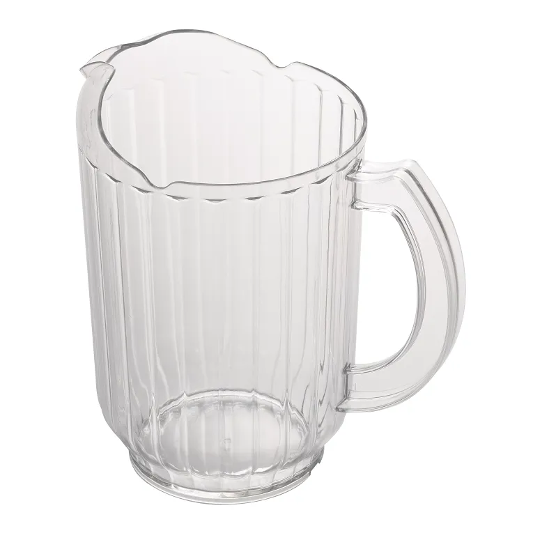 Cambro PE600CW135 I Camwear Polycarbonate Pitcher I 1.8 L I Clear I Case of 6