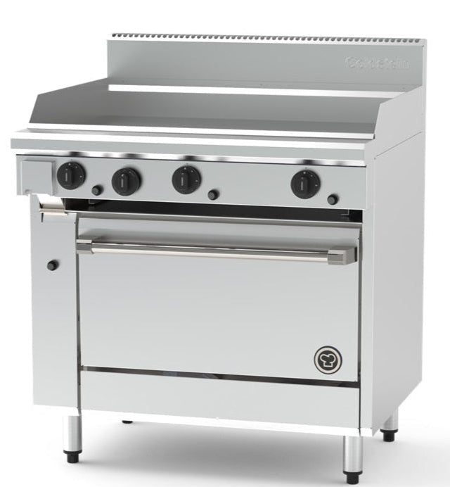 Goldstein PFC36G28E-X Gas Range Griddle Electric Convection Oven