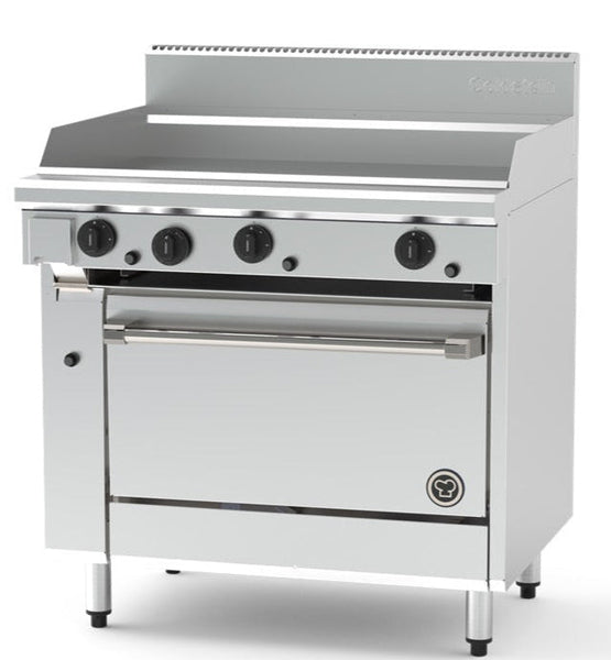 Goldstein PFC36G28E-X Gas Range Griddle Electric Convection Oven