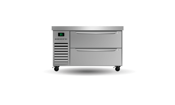 SKOPE PG11.CBR.1.D2 ProSpec ChefBase Fridge | GN 1/1 | 2 Drawers | 147L