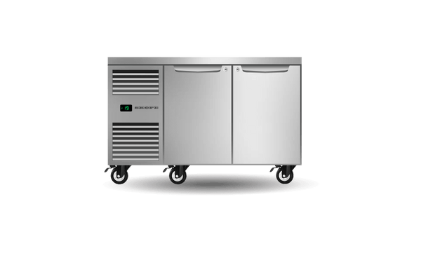 SKOPE PG11.UBF.2.SD ProSpec Underbench Freezer | GN 1/1 | 2 Solid Doors | Left Hand | 288L