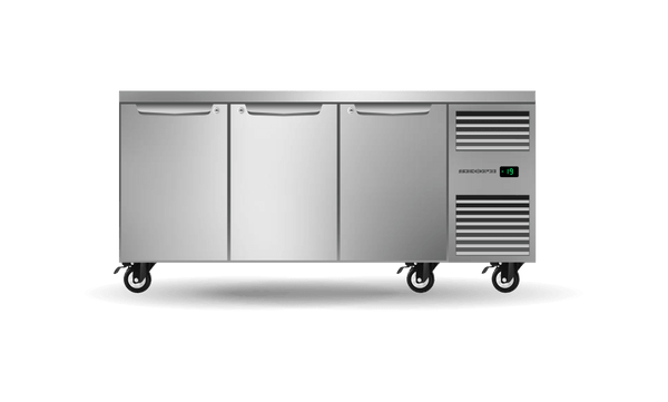 SKOPE PG11.UBF.3.SD.RH ProSpec Underbench Freezer | GN 1/1 | 3 Solid Doors | Right Hand | 447L
