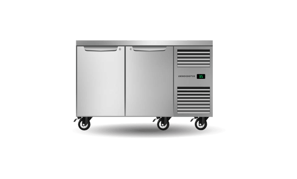 SKOPE PG11.UBR.2.SD.RH ProSpec Underbench Fridge | GN 1/1 | 2 Solid Doors | Right Hand | 288L