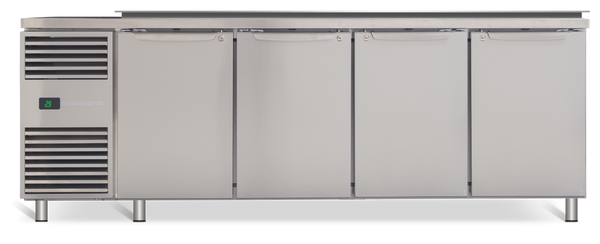SKOPE PG13.PPS.DC.4.SD ProSpec Preparation Fridge | 4 Bay Left Hand under custom benchtop