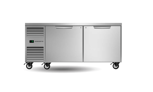 SKOPE PG21.UBF.2.SD ProSpec Underbench Freezer | GN 2/1 | 2 Solid Doors | Left Hand | 538L