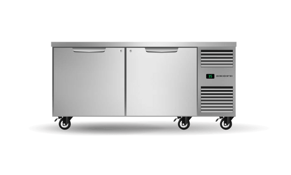 SKOPE PG21.UBR.2.SD.RH ProSpec Underbench Fridge | GN 2/1 | 2 Solid Doors | Right Hand | 538L