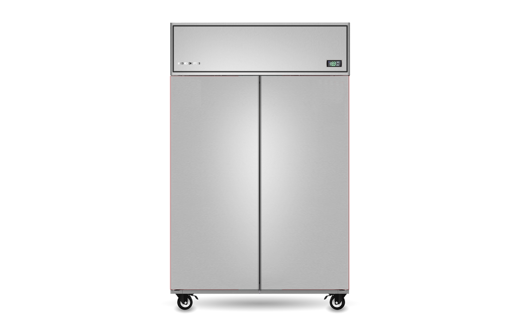SKOPE PG21.UPF.2.SD ProSpec Upright Freezer | 2 Solid Doors with 5 GN 2/1 S/S Shelves per Door