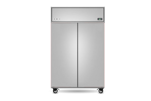 SKOPE PG21.UPF.2.SD ProSpec Upright Freezer | 2 Solid Doors with 5 GN 2/1 S/S Shelves per Door
