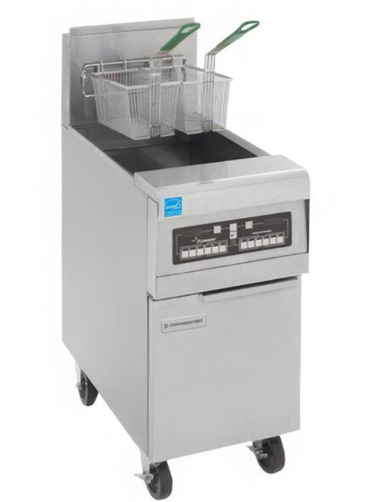 FryMaster PH155C-NG I Gas Fryer I High Efficiency I Gas Fryer Commercial I Full Pot I 25L I Gas Deep Fryer