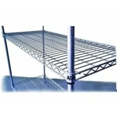 Atlas A18487EPL | 4 Shelf Wire Add-On Shelving Kits | 455 mm Deep | 1220 mm Wide